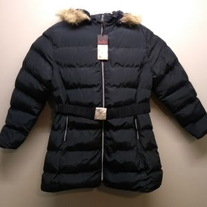 HanTon Junior's Navy Blue Puffer Coat Size 2XL NWT
